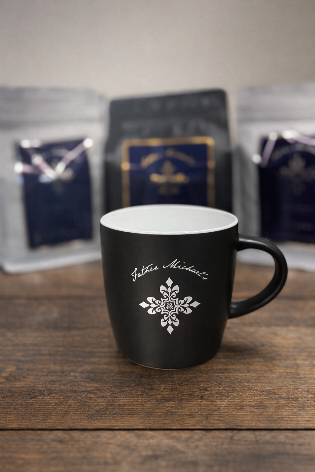 Father Michael's Roastery- 12oz Ceramic Coffee Mug